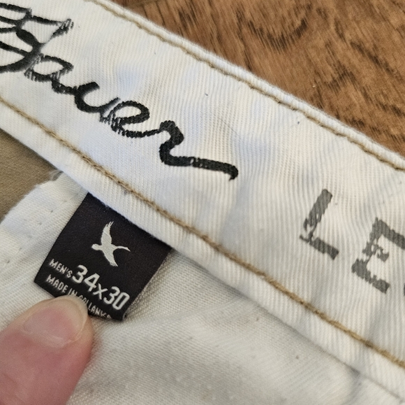 Eddie Bauer Khaki Pants Flat Front Casual - Picture 2 of 7